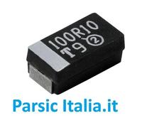 22UF 10V CONDENSATORE TANTALIO SMD/SMT 22uF 10V 10% CASE B TA-CHIP ( = 50PEZZI )