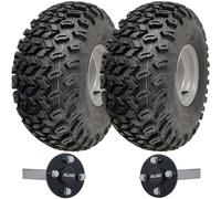 22x11.00-8 Atv Rimorchio Kit Utilità Cerchioni 35x35 Alko Hub & Stub Assali