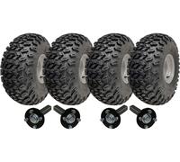 22x11.00-8 Doppio Asse Utilità Atv Quad Rimorchio Kit Ruote Assi Capacità
