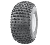 22x11.00-8 Nodoso Pneumatico Su 4 Borchie Cerchio - Atv - Wanda P322 - 100mm Pcd