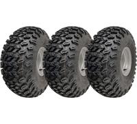 22x11.00-8 Utilità Atv P334 Ruote 4ply 10.2cm Pcd Acciaio Cerchi (Set Di 3)