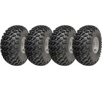 22x11.00-8 Utilità Atv Pneumatici P334 Ruote 4ply 10.2cm Pcd Steel Cerchi (Set 4