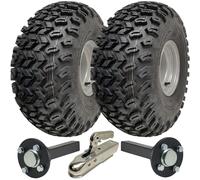 22x11.00-8 Utilità Atv Quad Rimorchio Kit Ruote Assali & Hitch P334 Capacità