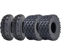 22x11.00-9 & 21x7.00-10 Slasher Atv Quad Pneumatici Strada Legale 6-ply (Set 2 &