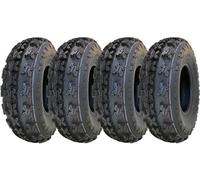 22x7.00-10 Slasher Atv Quad Pneumatici WP01 Obor Gara 6ply Strada Legale (Set 4)