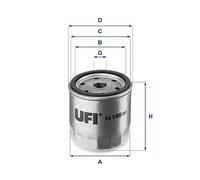 23.105.00 UFI Filtro olio per CAGIVA MOTORCYCLES,CITROËN,DUCATI MOTORCYCLES,PEUG