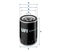 23.242.00 Filtro olio Ufi