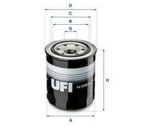 23.248.00 Filtro olio Ufi