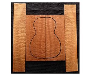 23/26 "Ukulele Ball Texture Wave Texture Flocculante Texture Shabili Back Plate Hair Board Full Single Guitar Production Material Corpo chitarra (Color : 13)