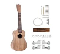 23 '' 26 '' Ukulele Chitarra Fai-da-te Corpo In Legno Zebrato Tastiera In Palissandro Pioli Kit Dado A Ponte Per Corde Corpo chitarra (Color : 26inches)