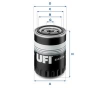 23.417.00 Filtro olio Ufi