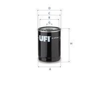 23.473.00 Filtro olio Ufi