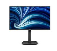 Philips 24B2U3301 - Monitor Full HD da 24 pollici, altezza regolabile 130 mm, altoparlanti (1920x1080, 120 Hz, 1x HDMI 1.4, 1. DP 1.4, 1x uscita DP, 1x USB-C (90 W PD), hub USB, RJ45) nero