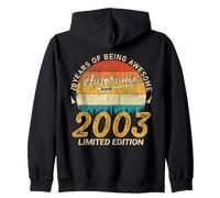 23 Anni Edizione Limitata 2003 - Fantastico 23° Compleanno Felpa con Cappuccio