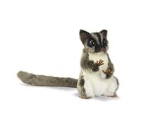 23 cm H Hansa Sugar Glider in piedi realistico peluche animale morbido e tenero