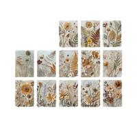 23 fogli di carta goffrata foglie decorative scrapbooking decorazione forniture per giornale foto album mestieri progetti art journal paper