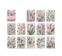23 fogli di carta goffrata foglie decorative scrapbooking decorazione forniture per giornale foto album mestieri progetti art journal paper