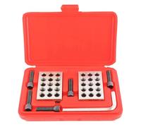 23 fori 1-2-3" 25-50-75mm Blocchi Calibro di precisione con chiave a vite Set di blocchi paralleli Strumenti per la lavorazione del legno(1-2-3 INCHWRENCH)