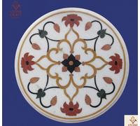 23 " Marmo Centro Table Top Inserto Arte Artigianato Work Per Arredo Casa Regalo