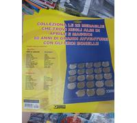 23 Medaglie 80th bonelli 22 albi raccoglitore dylan dog tex dampyr zagor Julia