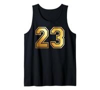 23 Numero Ventitré Sport di Squadra Grafica Varsity Matching Canotta