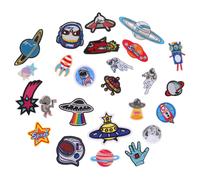 23 Pcs Toppe Adesive Da Cucire Termoadesive Per Abbigliamento Ricamate