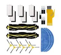 23 Pz Robot Spazzola Laterale Filtro Mop Panno Kit per IKOHS NETBOT S15 SmartGo Aspirapolvere