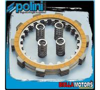 230.0011 KIT SERIE DISCHI FRIZIONE POLINI RIEJU RS2 MATRIX MINARELLI AM6