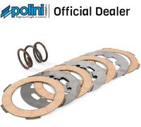 KIT 4 DISCHI FRIZIONE 1 MOLLA RINFORZATA POLINI PIAGGIO VESPA PK XL 50