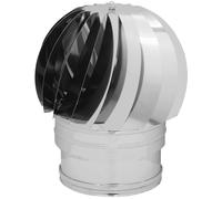 23002 Q.TA' 1 FUMAIOLO TURBO INOX AISI 304 C/CUSCINETTI D 10 CM
