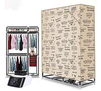 2300w/2400w Homeclothes Asciugatrice Pieghevole elettrica Stendibiancheria Grande capacità 50 kg Lavanderia bagnata per interni Armadio per asciugatura ad aria calda