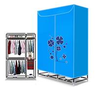 2300w/2400w Homeclothes Asciugatrice Pieghevole elettrica Stendibiancheria Grande capacità 50 kg Lavanderia bagnata per interni Armadio per asciugatura ad aria calda