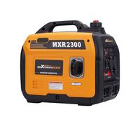 maXpeedingrods 2300W Generatore di Corrente Silenziato a Benzina Inverter per all'Aperto Camper Partito Generatore Elettrico Emergenza Portatile con prese USB e 230V Leggero