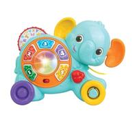 230202 Interactive and Educational Toy, Pull-Along Elephant with Sound and Lights, English, Winfun