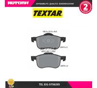 2307303 Kit pastiglie freno, Freno a disco anteriore (MARCA-TEXTAR)..