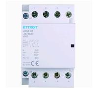 230V 63A, 4 NO, 4 POLI, CONTATTORE, TELERUTTORE, 3 MODULI, MONTAGGIO SU GUIDA DIN, 4 CONTATTI NORMALMENTE APERTI, BOBINA 220V 240V AC