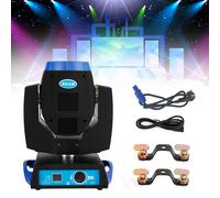 230W 7R Zoom Moving Head Beam Sharpy Light 8 Prism Strobe DMX 16Ch Party Blu A7