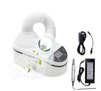 230w Aspiratore Per Banco Da Lavoro Per Lucidatura Dentale,Touch Screen/Regolazione A 3 Velocità/Luce A Led,Aspirapolvere Per Polvere Delle Unghie,Per Salone Di Bellezza, Laboratorio Odontoiatrico