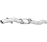 231 CV SILENZIATORE CENTRALE PER BMW 3 E46 330i KW 170 CV 231