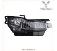FANALE FANALINO SU SPECCHIO SPECCHIETTO RETROVISORE DX PER SKODA FABIA 2021 LED