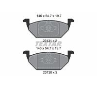 2313001 TEXTAR Kit pastiglie freno, Freno a disco per ,AUDI,JETTA,ROEWE (SAIC),S