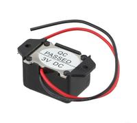 2315 Buzzer meccanico attivo 85dB livello sonoro con alloggiamento ABS per integrazione di allarme di sicurezza e dispositivi di segnale industriale (3V)