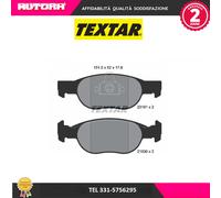 2318101 Kit pastiglie freno, Freno a disco anteriore (MARCA TEXTAR)..