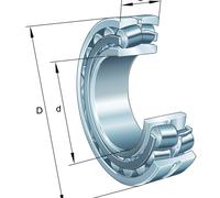 23228-E1-TVPB-C3 FAG 140 x 250 x 88 mm SPHERICAL ROLLER Cuscinetto orientabil...