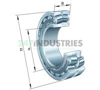 23234-E1-TVPB FAG 170 x 310 x 110 mm SPHERICAL ROLLER Cuscinetto orientabile ...