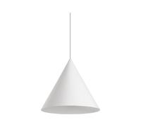 Sospensione Industrial-Minimal A-Line Metallo Bianco 1 Luce E27