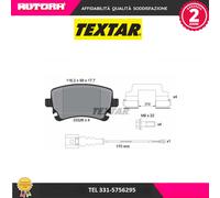 2332602 Kit pastiglie freno a disco posteriore (MARCA-TEXTAR)..