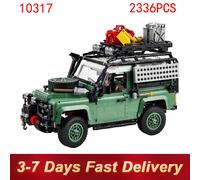 2336 pezzi Lands Supercar Rover Off-Road Defender 90 Veicolo Modello di auto Building Blocks Giocattoli in mattoni per regali di compleanno 10317 2336pcs No Box
