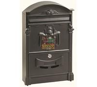 Cassetta postale regia posta all 26x9x41 cm nero