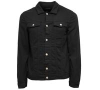 2344X giubbotto uomo OFFICINA36 MONTECRISTO black denim washed jacket man